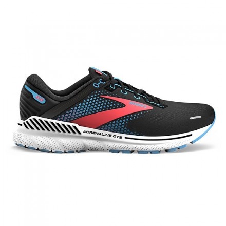 BROOKS ADRENALINE GTS 22 ( Black/Lake Blue/Coral)