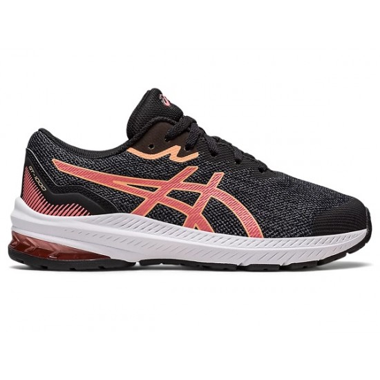 ASICS GT 1000 11 GS Black/Papaya