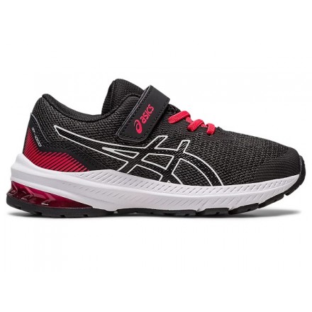 ASICS GT 1000 11 PS Black/Electric Red