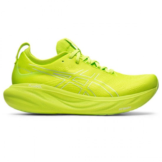 ASICS GEL NIMBUS 25 LIME ZEST/WHITE