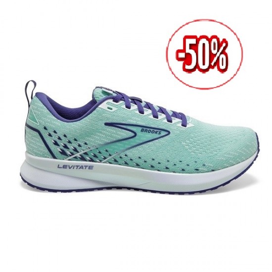 BROOKS LEVITATE 5 donna Yucca Navy Blue White