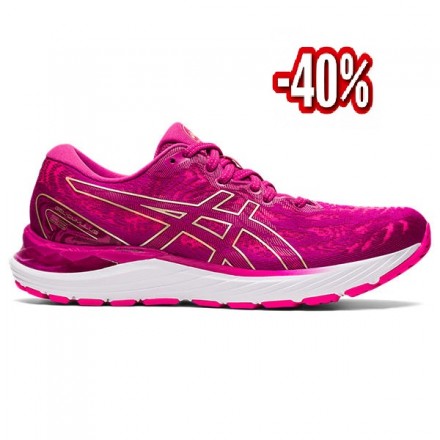 ASICS GEL CUMULUS 23 donna Fuchsia Red/Champagne