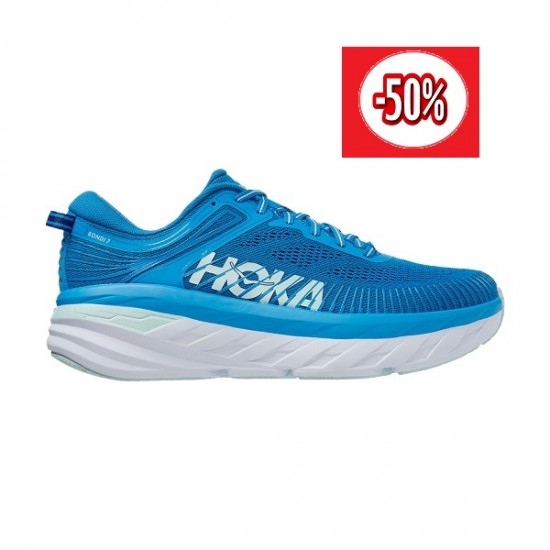 Hoka One One Bondi 7 Ibiza Blue/Blue Glass