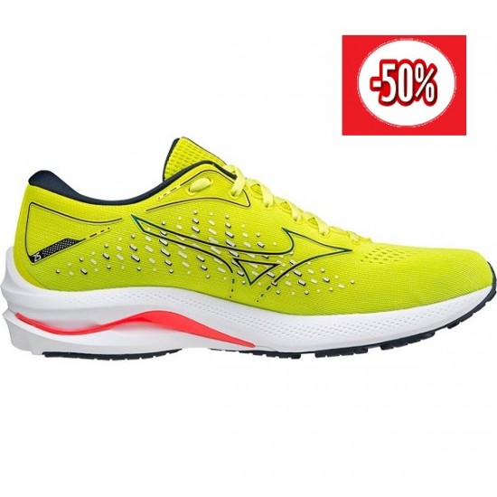 MIZUNO WAVE RIDER 25LIME/SKY