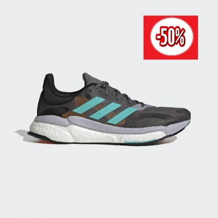 adidas Scarpe Solarboost 4 Grey Five/Mint Rush/Flash Orange
