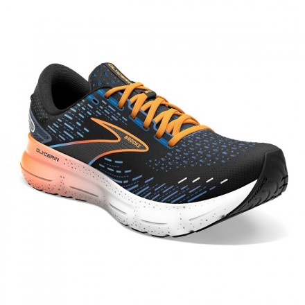 BROOKS GLYCERIN 20 Black/Classic Blue/ Orange