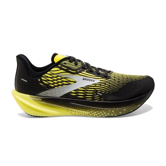 BROOKS Hyperion Max Black/Blazing Yellow/White