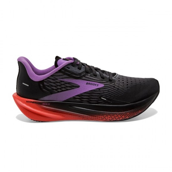 BROOKS HYPERION MAX donna Black/Fiesta/Bellflower