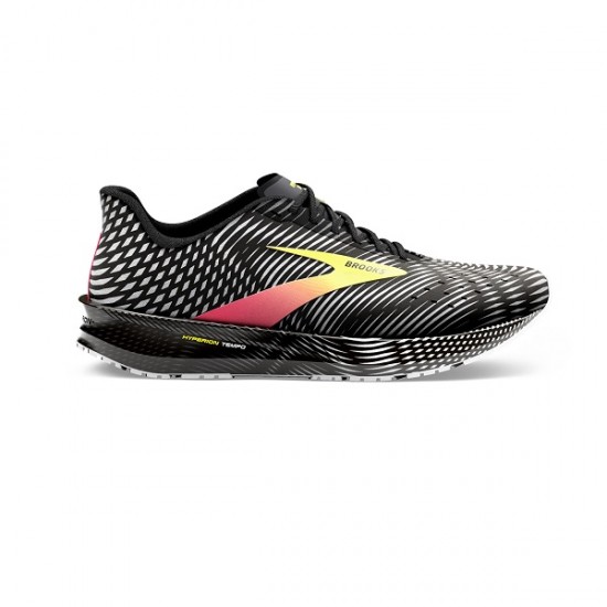 BROOKS Hyperion Tempo - Black/Pink/Yellow