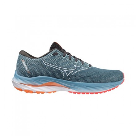 MIZUNO WAVE INSPIRE 19 Provincial Blue/White/L.Orange