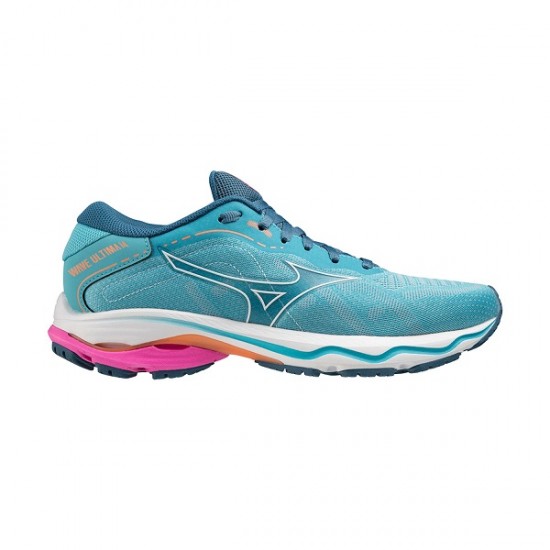 MIZUNO WAVE ULTIMA 14 donna Maui Blue/White/807 C