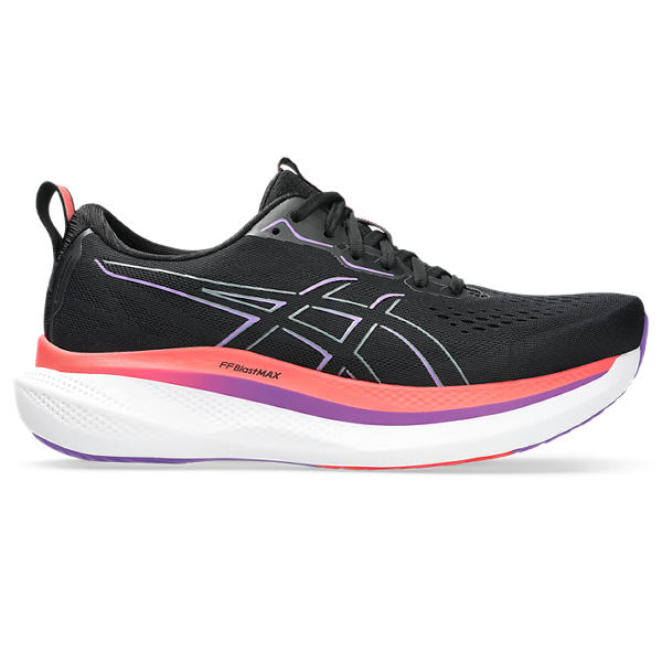 ASICS GLIDERIDE MAX-
Black/Flash Red