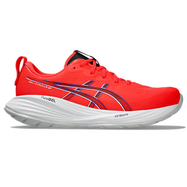 ASICS GEL CUMULUS 27-Flash Red/White