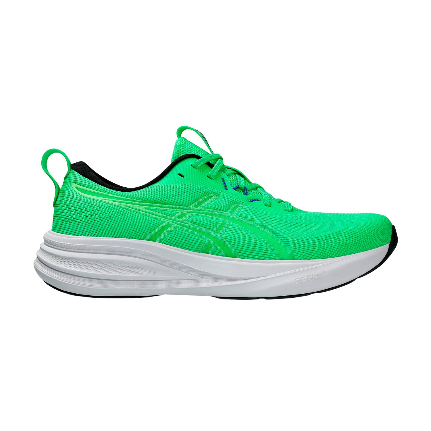 ASIC GEL PULSE 17-
300 VITAL GREEN/ILLUMINATE GREEN
-002 BLACK/COBALT BURST