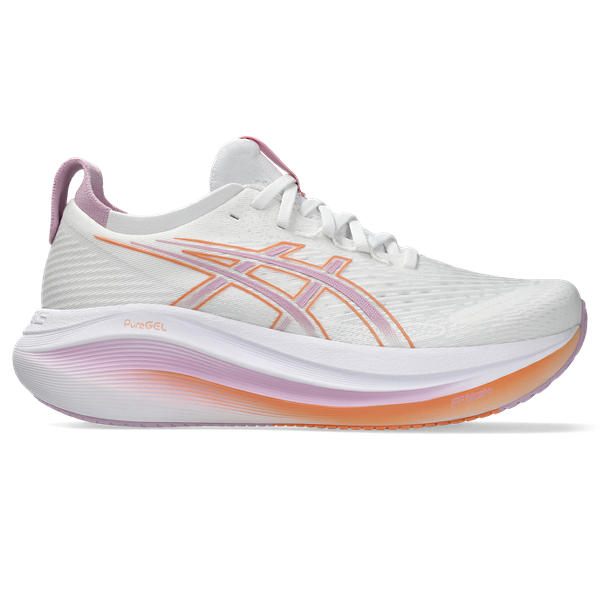 ASICS GEL NIMBUS 27 donna-
 White/Light Ube