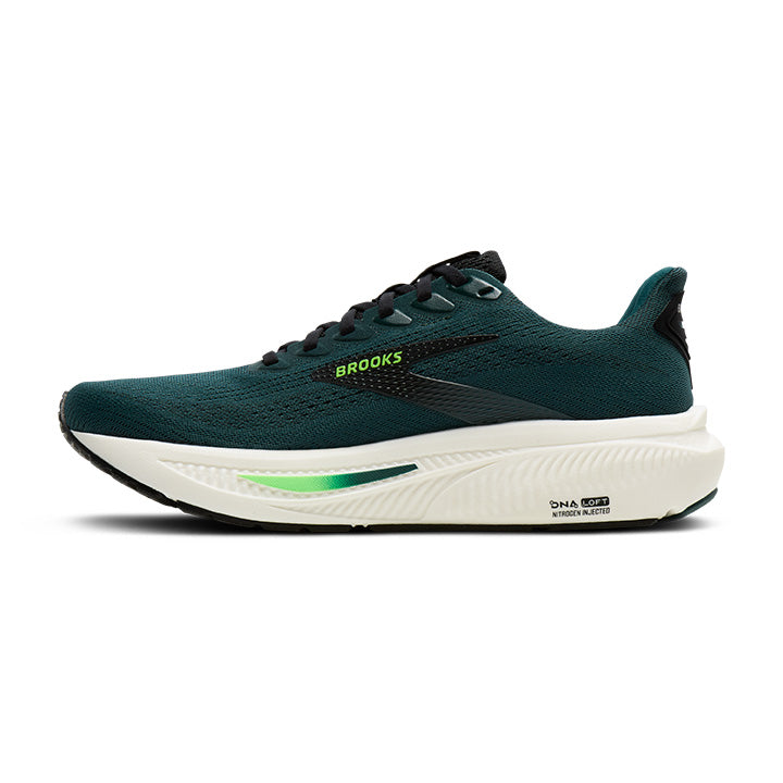 BROOKS GHOST 17-
443 Beacon Blue/Moonlight/Starfish/
338 Atlantic Deep/Black/Green