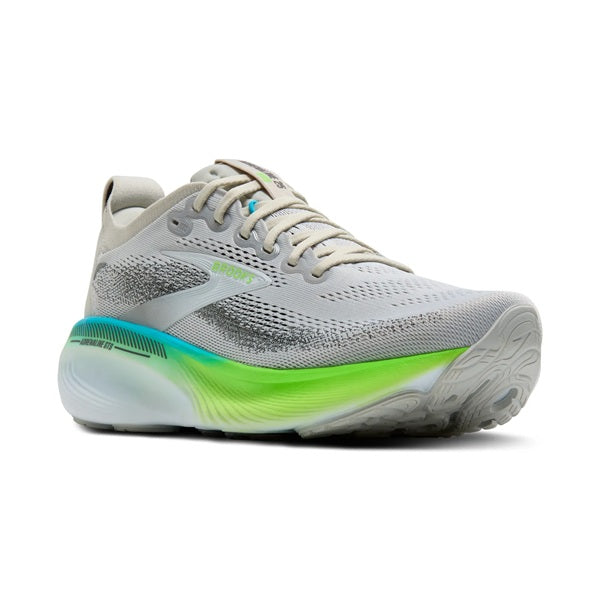 BROOKS Adrenaline GTS 25-
Oyster/Green Gecko/Blue