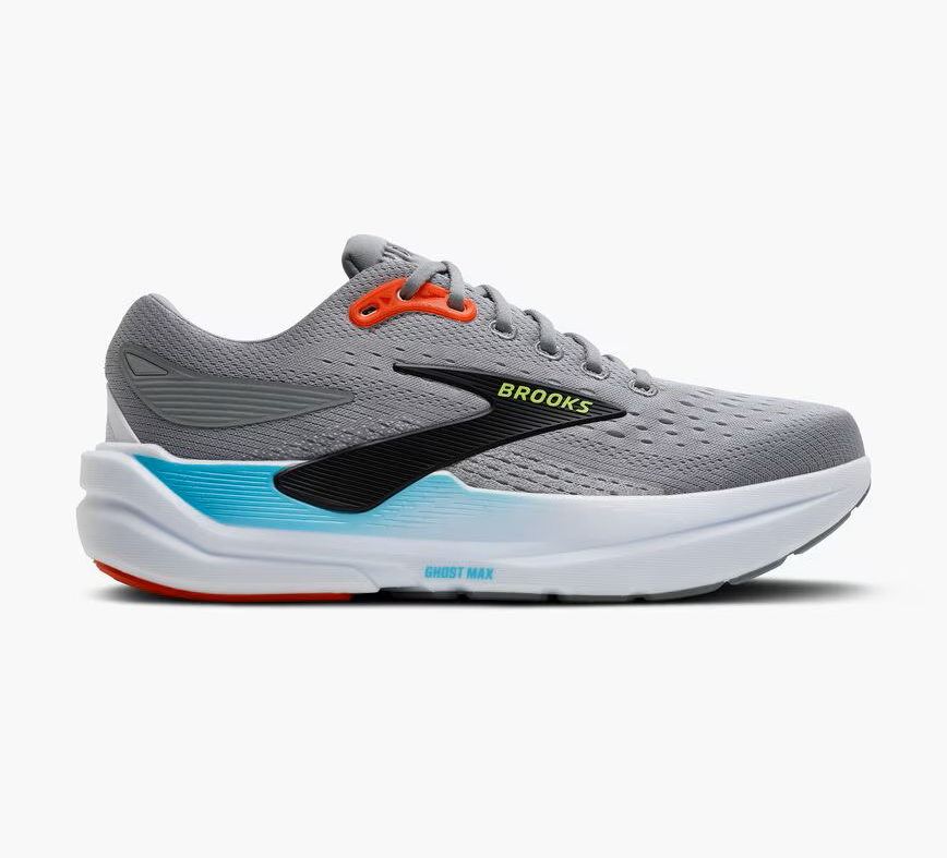 BROOKS Ghost Max 3 - Primer Grey/Antarctica/Red