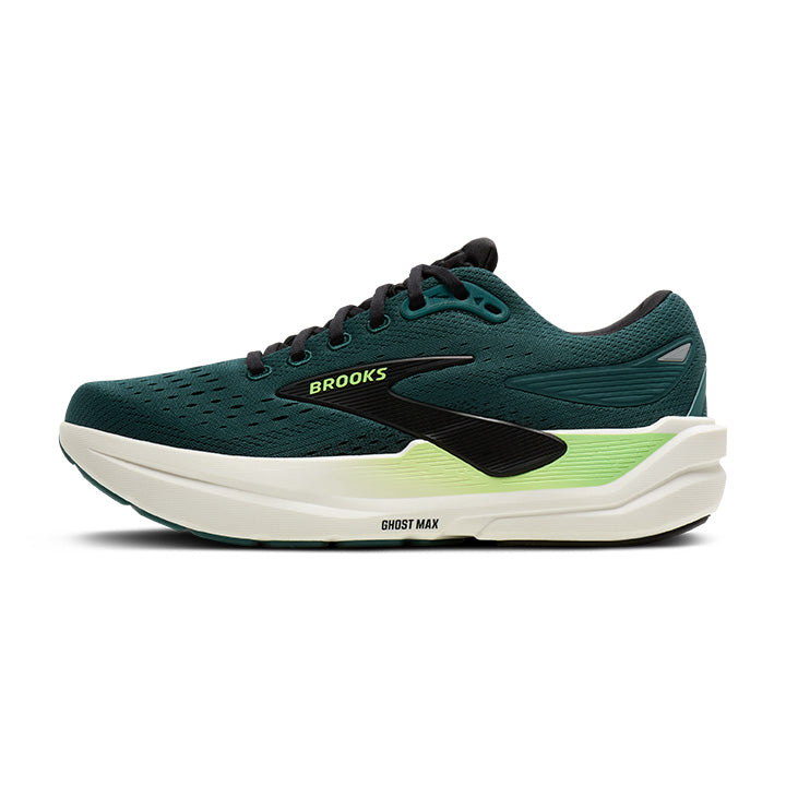 BROOKS GHOST MAX 3-
338 Atlantic Deep/Black/Green