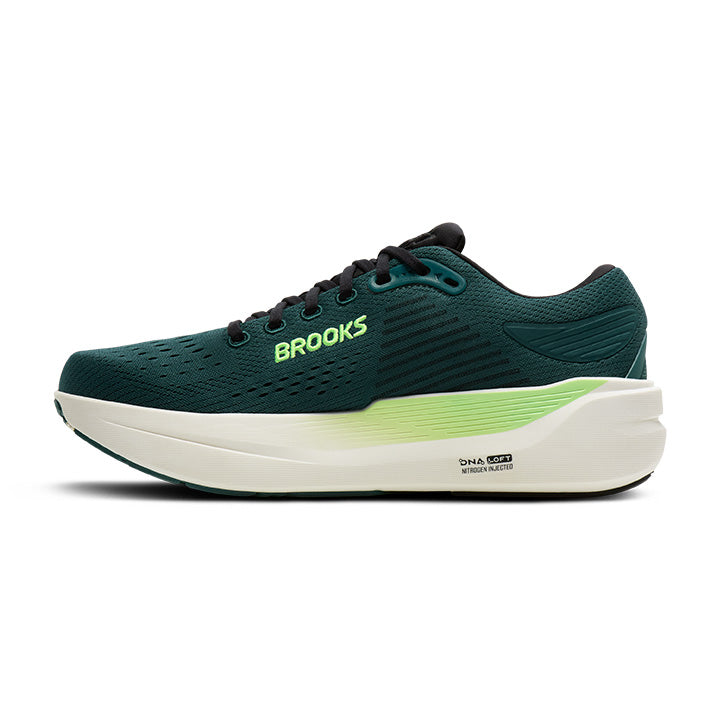 BROOKS GHOST MAX 3-
338 Atlantic Deep/Black/Green