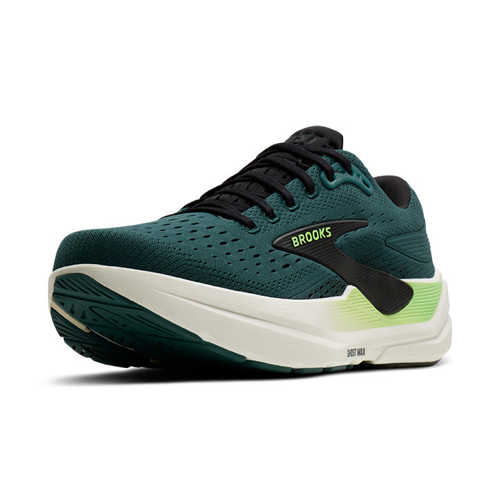 BROOKS GHOST MAX 3-
338 Atlantic Deep/Black/Green