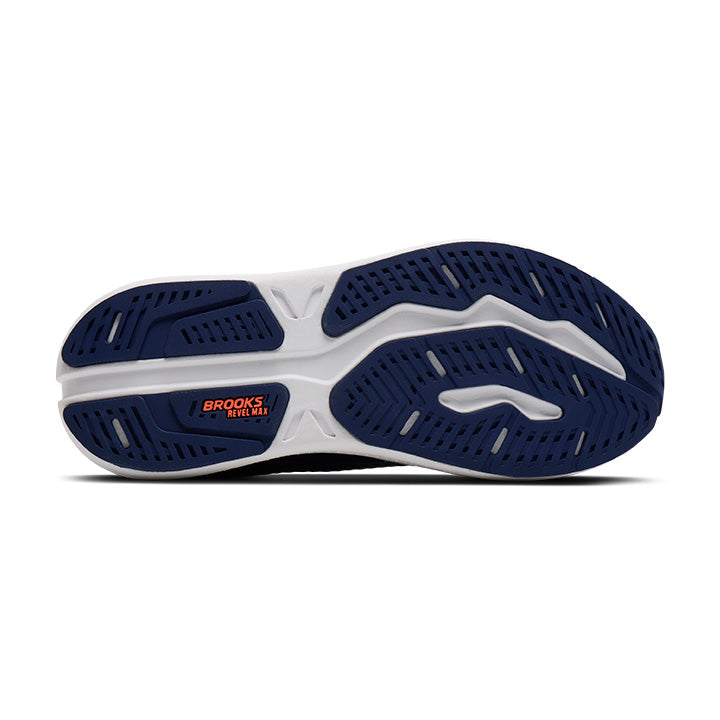 BROOKS REVEL MAX -
497  Beacon Blue/Moonlight/Orange