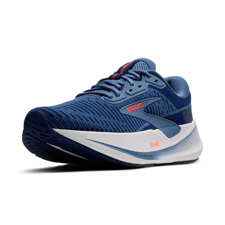 BROOKS REVEL MAX -
497  Beacon Blue/Moonlight/Orange