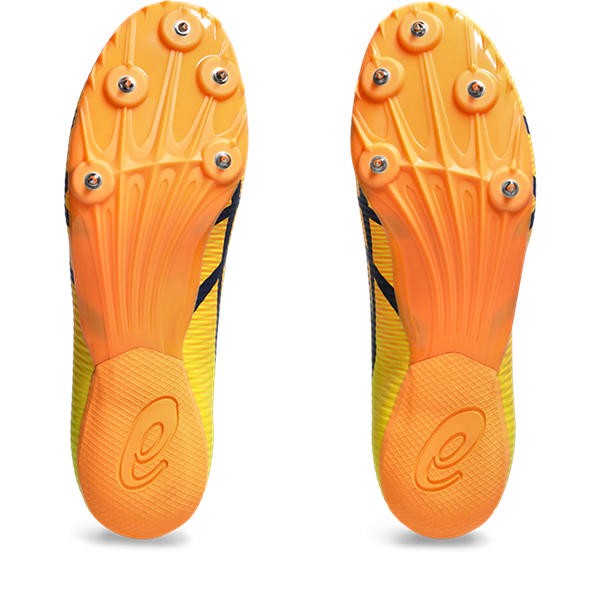 ASICS HYPERSPRINT 8 (Scarpe da atletica leggera unisex)
 Bright Yellow/Blue Expanse