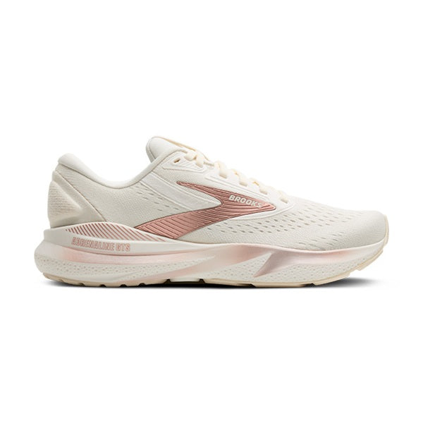 BROOKS Adrenaline GTS 24 donna - Coconut/Rose Gold/White
