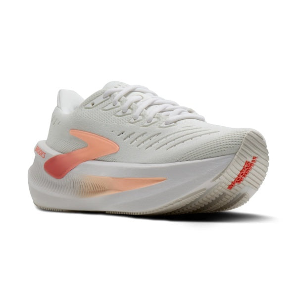 BROOKS GLYCERIN MAX 2 donna-
 White/Coral/Peach