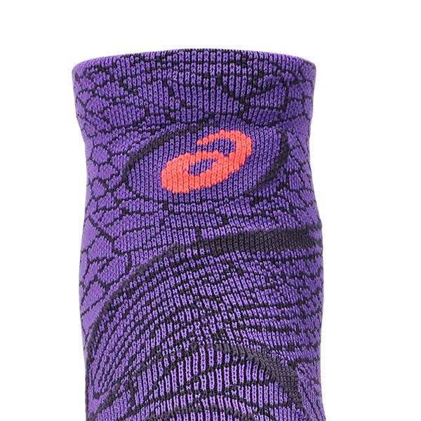 ASICS PERFORMANCE RUN QUARTER SOCK  -Edo Purple