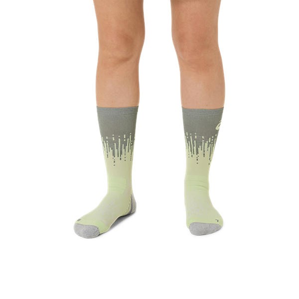 ASICS PERFORMANCE RUN SOCK CREW
-Monument Blue/Whisper Green