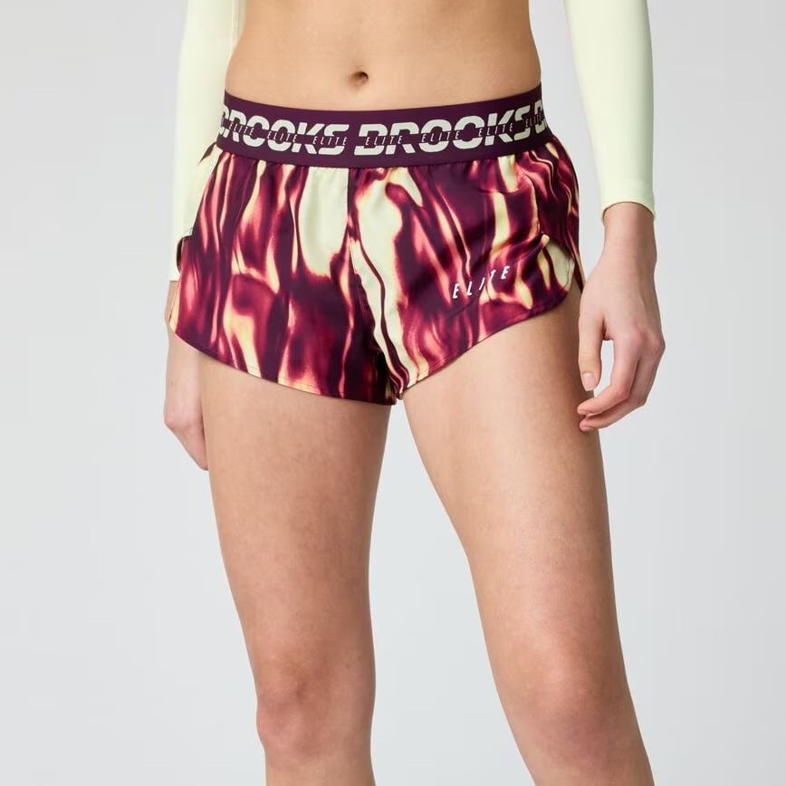 BROOKS PR Elite Split Short - donna
