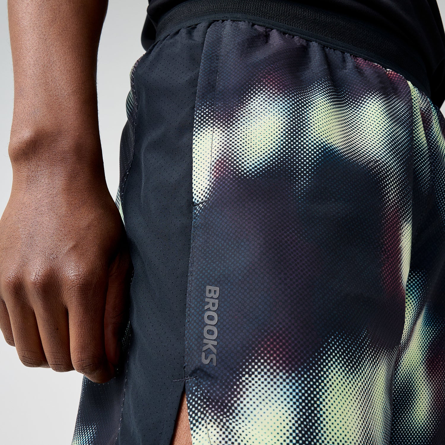 BROOKS Dash Short Printed uomo