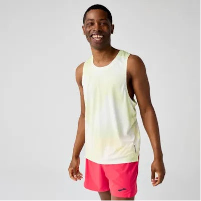 BROOKS Dash Singlet Printed - uomo