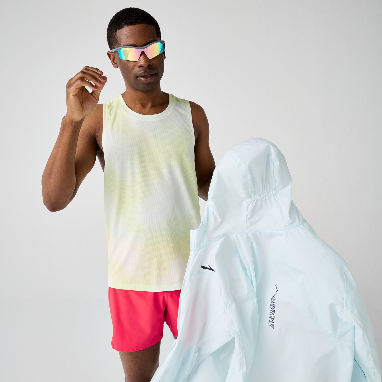 BROOKS Dash Singlet Printed - uomo