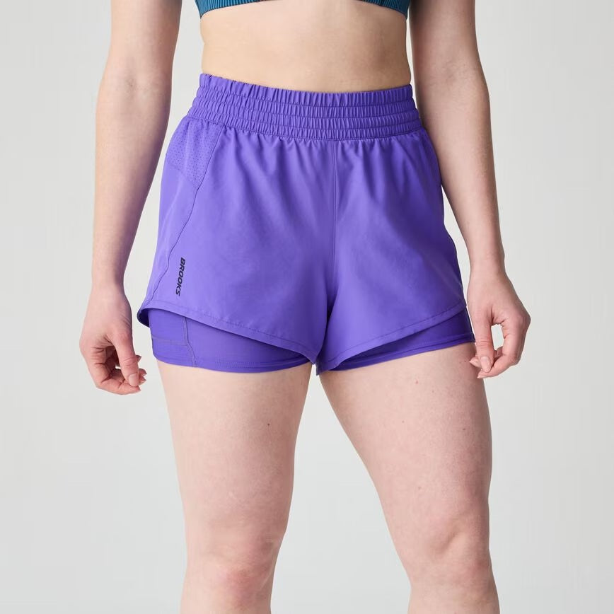 BROOKS Dash 2-in-1 Short- donna