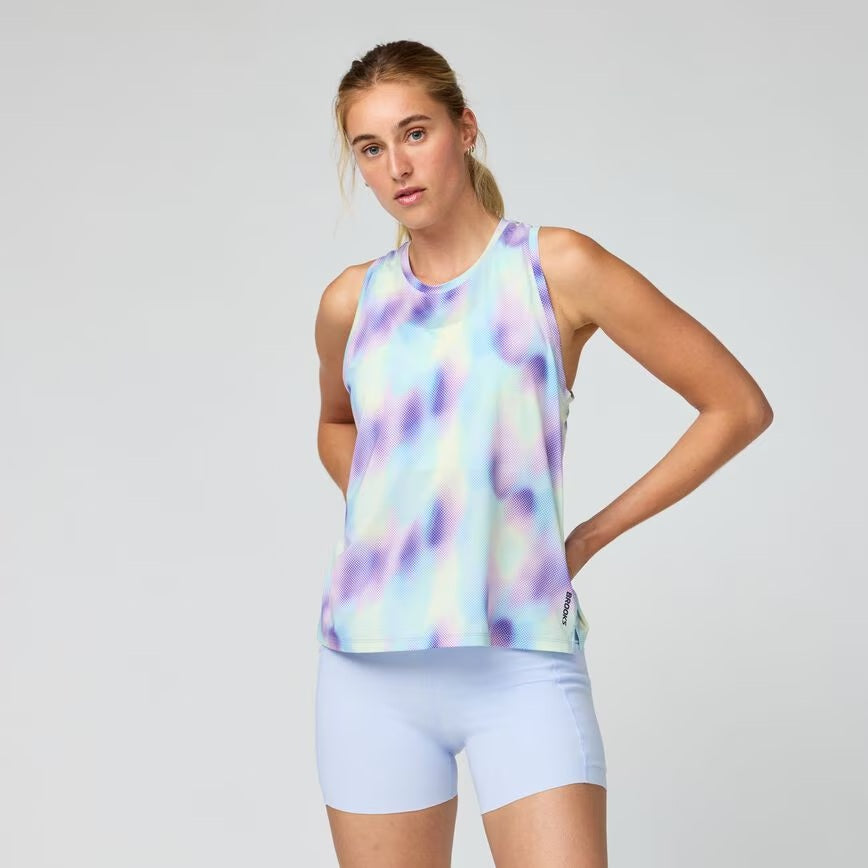 BROOKS Dash Tank Printed donna