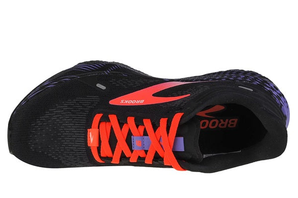 BROOKS LAUNCH 9 donna
 Black/Coral/Purple