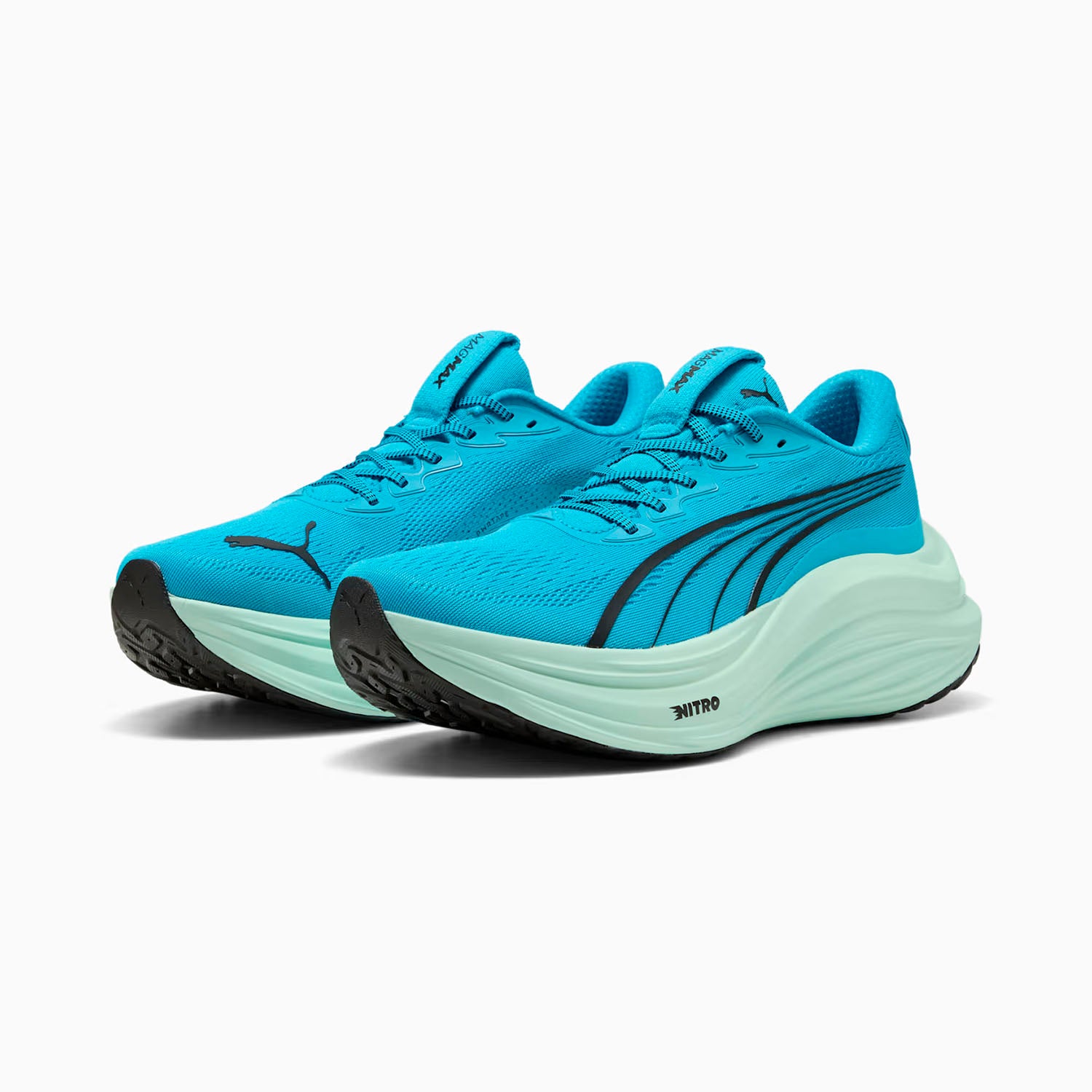 PUMA MagMax NITRO-
Speed Blue/Mint Melt