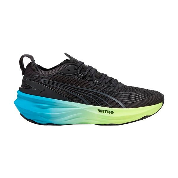 PUMA ForeverRun NITRO 2-
Black/Fizzy Light/Speed Blue