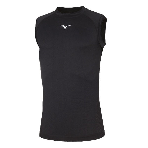 MIZUNO TEAM CORE SLEEVELESS UNDERWEAR 
BLACK/WHITE