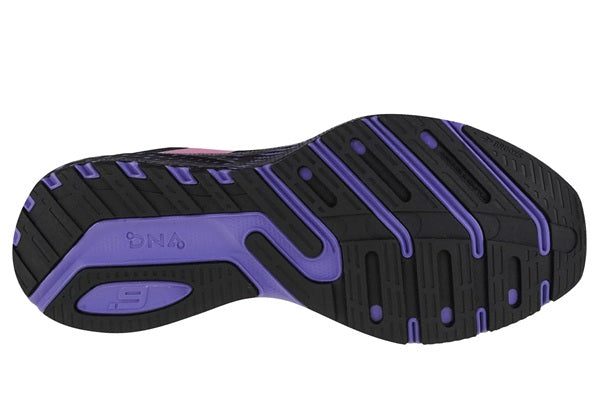 BROOKS LAUNCH 9 donna
 Black/Coral/Purple
