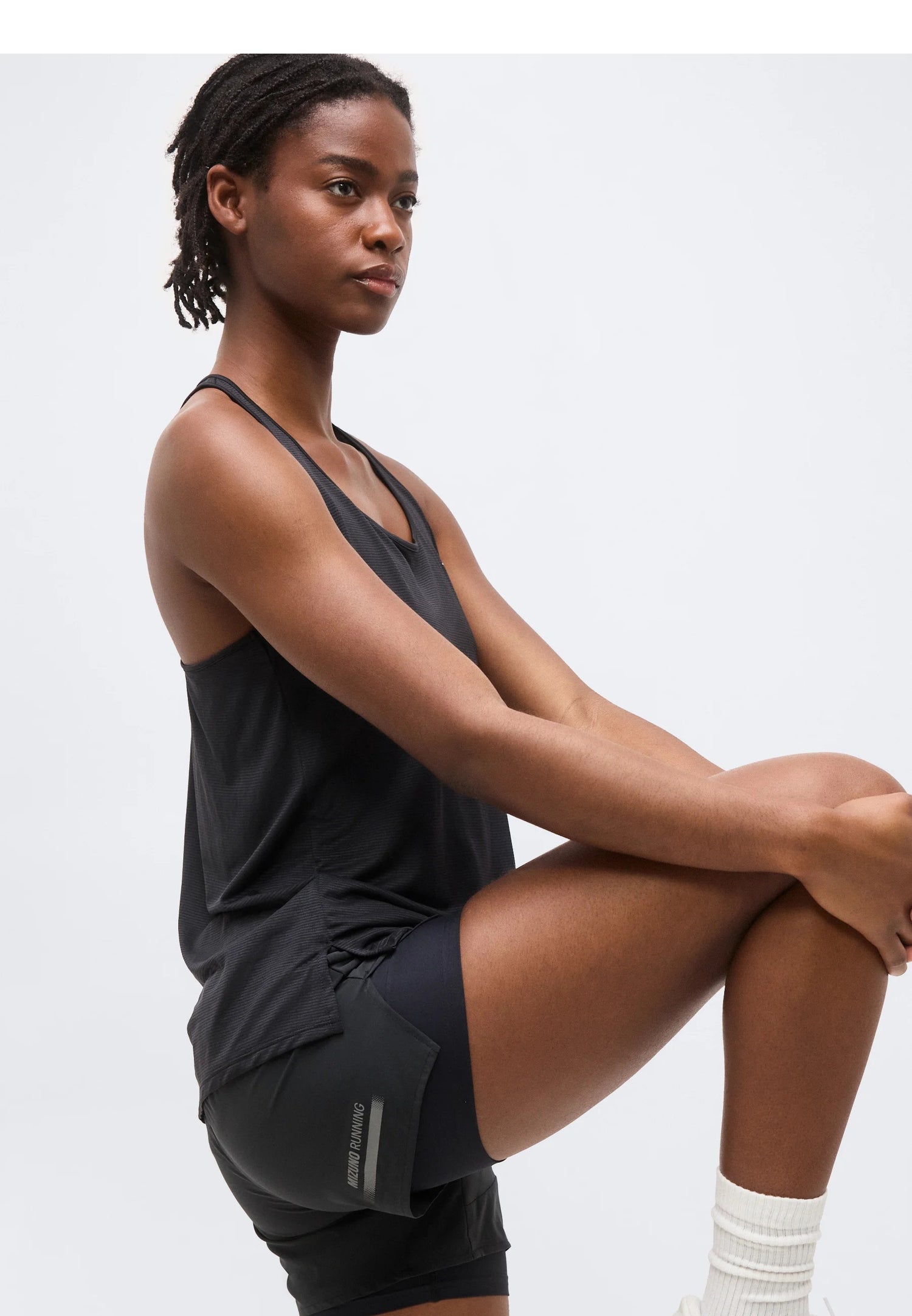 MIZUNO Active 2 in 1  4.5" Pantaloncini donna