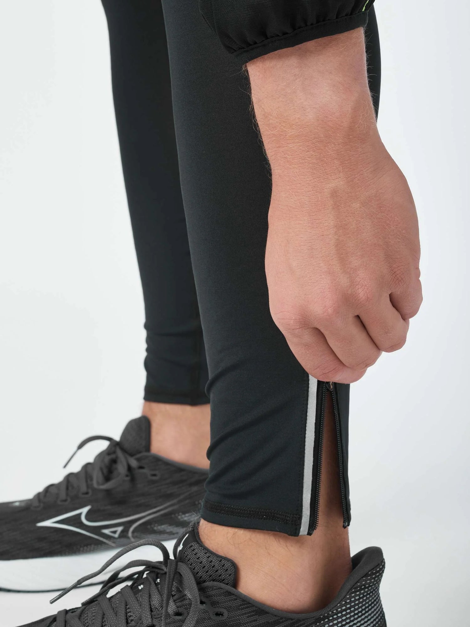 MIZUNO TEAM MZNRB LONG TIGHT-
BLACK
//NAVY