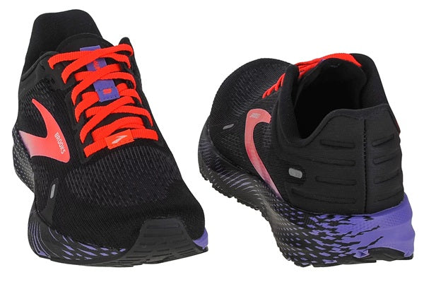 BROOKS LAUNCH 9 donna
 Black/Coral/Purple