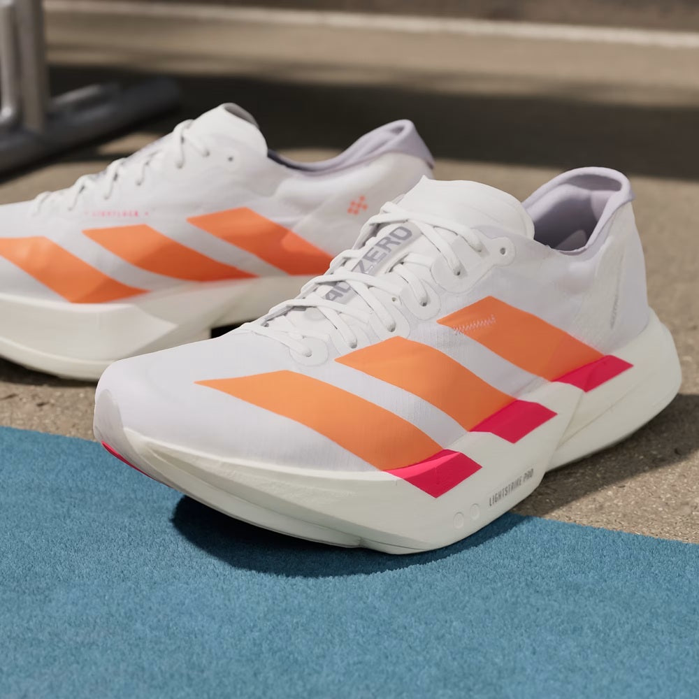 Adidas adizero adios Pro 4 donna-
Cloud White / Beam Orange / Lucid Red