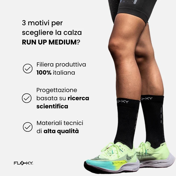 FLOKY CALZE  RUN UP MEDIUM-
  XS/S 36/39