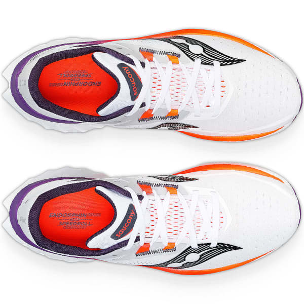 SAUCONY ENDORPHIN SPEED 4 - WHITE/VIZIORANGE