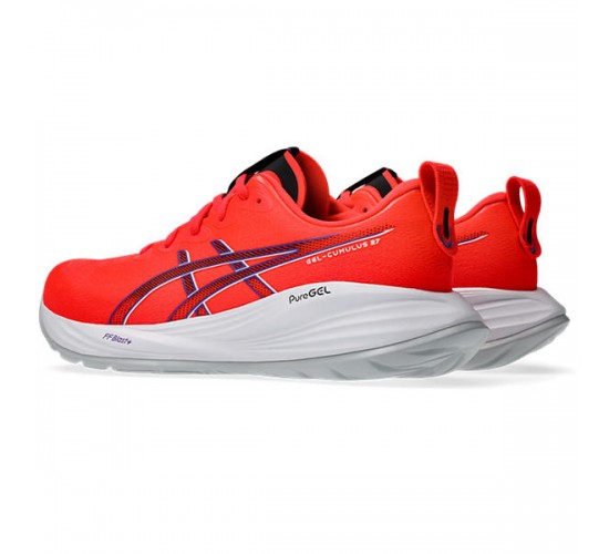 ASICS GEL CUMULUS 27-Flash Red/White